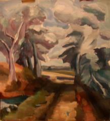 After Constable's 'Cornfield' - click here to see an enlargement